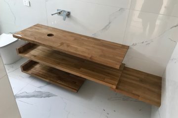 European Oak Vanity